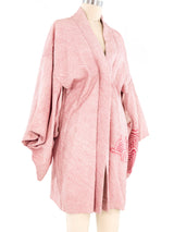 Pink Shibori Haori Kimono Jacket arcadeshops.com