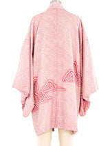 Pink Shibori Haori Kimono Jacket arcadeshops.com
