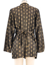 Dries Van Noten Bronze Wrap Jacket Jacket arcadeshops.com