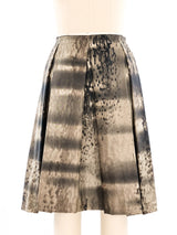 2004 Prada Printed Nylon Skirt Bottom arcadeshops.com