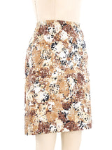 Prada Printed Silk Skirt Bottom arcadeshops.com