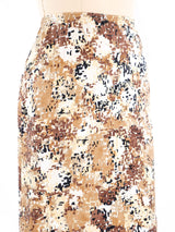 Prada Printed Silk Skirt Bottom arcadeshops.com