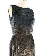 Oscar de la Renta Sequin Cocktail Dress Dress arcadeshops.com