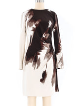 Gucci Abstract Brushstroke Dress Dress arcadeshops.com
