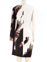 Gucci Abstract Brushstroke Dress Dress arcadeshops.com