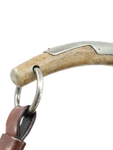 Yves Saint Laurent Brown Leather Mombasa Bag Accessory arcadeshops.com