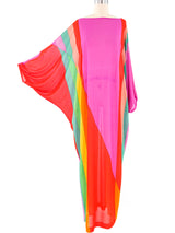 Rainbow Printed Jersey Dress Dress arcadeshops.com