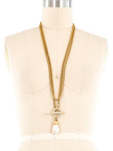 Roxanne Assoulin Pearl Drop Necklace Jewelry arcadeshops.com