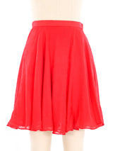 Bruce Oldfield Black and White Bustier With Red Skirt Ensemble Suit arcadeshops.com