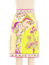 1960s Emilio Pucci Printed Skirt Bottom arcadeshops.com