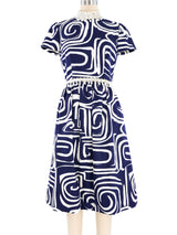 Giorgio di Sant'Angelo Op Art Bead Embellished Dress Dress arcadeshops.com