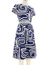Giorgio di Sant'Angelo Op Art Bead Embellished Dress Dress arcadeshops.com