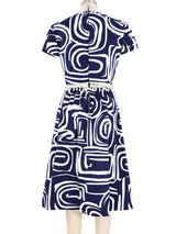 Giorgio di Sant'Angelo Op Art Bead Embellished Dress Dress arcadeshops.com
