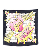 Escada Graffiti Silk Scarf Accessory arcadeshops.com
