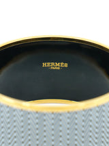 Hermes Bijoux Chevron Bangle Accessory arcadeshops.com