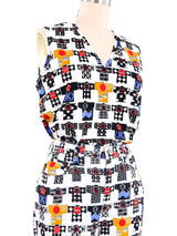 Gianni Versace Kimono Printed Pant Ensemble Suit arcadeshops.com