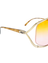 Christian Dior Orange Butterfly Sunglasses Accessory arcadeshops.com