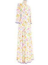 Pastel Butterfly Printed Maxi Dress Dress arcadeshops.com