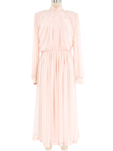 Wayne Clark Pink Chiffon Dress Dress arcadeshops.com