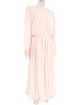 Wayne Clark Pink Chiffon Dress Dress arcadeshops.com