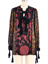 Lanvin Tassel Accented Tunic Top Top arcadeshops.com