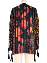 Lanvin Tassel Accented Tunic Top Top arcadeshops.com