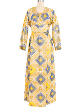 1970s Victor Costa Lurex Organza Dress Dress arcadeshops.com