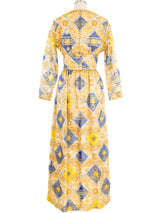 1970s Victor Costa Lurex Organza Dress Dress arcadeshops.com