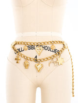 Mixed Charm Chain Belt Accessory arcadeshops.com