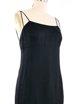Chanel Black Silk Cross Back Dress Dress arcadeshops.com