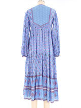 1970s Starina Cotton Gauze Indian Dress Dress arcadeshops.com