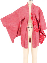 Cherry Shibori Haori Kimono Jacket arcadeshops.com