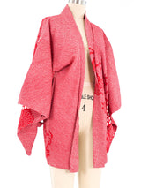 Cherry Shibori Haori Kimono Jacket arcadeshops.com