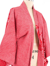 Cherry Shibori Haori Kimono Jacket arcadeshops.com