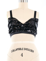Junya Watanabe Sequin Bralette Top arcadeshops.com