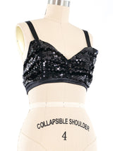 Junya Watanabe Sequin Bralette Top arcadeshops.com