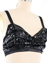Junya Watanabe Sequin Bralette Top arcadeshops.com