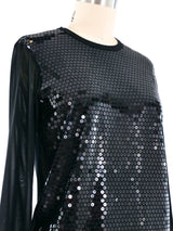 Junya Watanabe Sequin Long Sleeve Tee Top arcadeshops.com