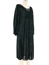 Lurex Accented Cotton Gauze Dress Dress arcadeshops.com