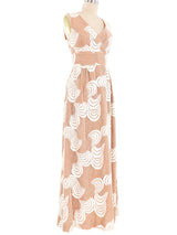 Malia Lace Overlay Maxi Dress Dress arcadeshops.com