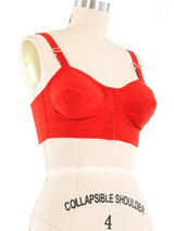 1950s Overdyed Cotton Bralette Top arcadeshops.com