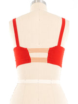 1950s Overdyed Cotton Bralette Top arcadeshops.com