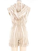 1980's Striped Romper Jumpsuit arcadeshops.com