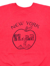 New York "Big Apple" Sweatshirt Sweatshirt arcadeshops.com
