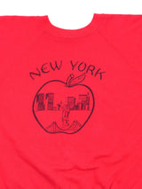 New York "Big Apple" Sweatshirt Sweatshirt arcadeshops.com