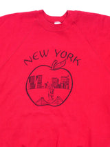 New York "Big Apple" Sweatshirt Sweatshirt arcadeshops.com