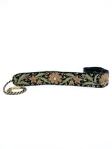 Black Floral Zardozi Waist Belt Accessory arcadeshops.com