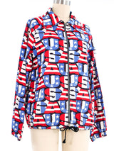 1970s USA Print Jacket Jacket arcadeshops.com