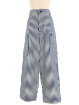 Express Stripe Cargo Pant Bottom arcadeshops.com