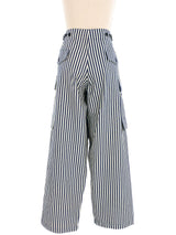 Express Stripe Cargo Pant Bottom arcadeshops.com